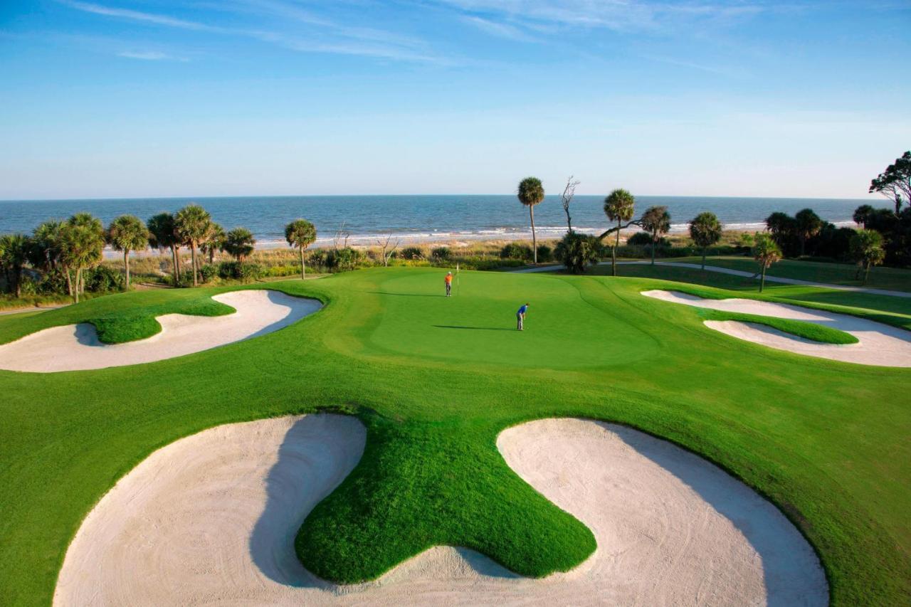 Hilton Beachfront Resort & Spa Hilton Head Island Kültér fotó Golf course at Ocean Club